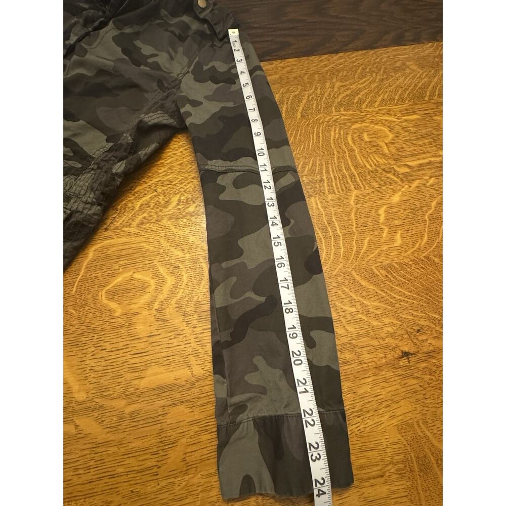 Love Tree Womens Camouflage Jacket Sz L Full Zip Up Pockets Military Gorpcore - Picture 8 of 11